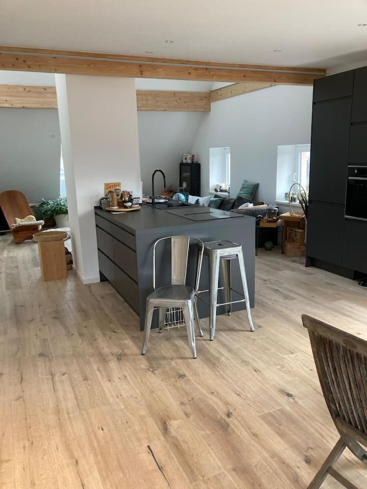 Apartamento Neues Penthouse-Loft Mit Konuskarte Fuer Gratis Oepnv Ehrenkirchen Exterior foto